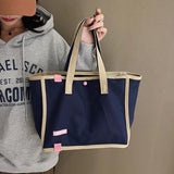 Canvas Shoulder Bag Women Handbags Travel Shopping Girl Student Large Totes