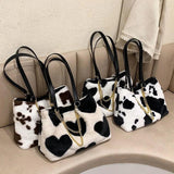 Large Chain Shoulder Bag Soft Tote Handbag Lady Shopper Bag