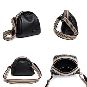 Leather Women Handbag High Capacity Shoulder Bag