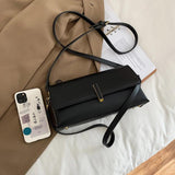 Retro Shoulder Bag Female Crossbody Flap Bag for Girls