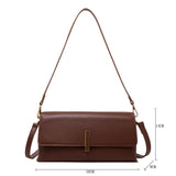 Retro Shoulder Bag Female Crossbody Flap Bag for Girls