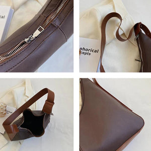 PU Leather Shoulder Bag Women's Crossbody Purse Handbag