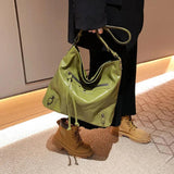 Retro PU Leather Shoulder Bag Women Crossbody Travel Tote