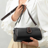 Women's Soft Leather Crossbody Bag Casual Handbag Messenger Bag