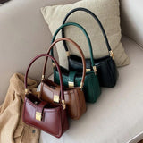 Stylish PU Leather Shoulder Bag for Women Small Handbag