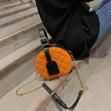 Mini PU Crossbody Bag for Women Chain Handbag