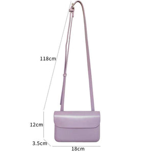 Women Mini Crossbody Phone Bag Solid Color Ladies Shoulder Bag