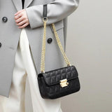 Shoulder Chains Bags Women Handbags Quilted Leather Crossbody Bag