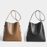 Vintage 2pcs Bucket Handbags Set Shoulder Bag Lady Tote