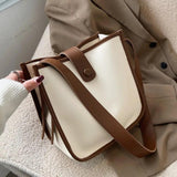 Soft Leather Crossbody Bag All Match Messenger Bag Solid Ladies Handbags