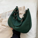Retro Large-capacity Suede Shoulder Bag for Women