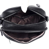 Women's Soft Leather Crossbody Bag Classic Square Handbag