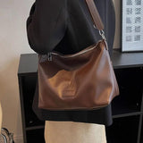 Women's Soft Leather Crossbody Bag Casual Handbag Messenger Bag