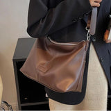 Women's Soft Leather Crossbody Bag Casual Handbag Messenger Bag