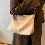 Women's Leather Crossbody Bag Casual Shoulder Handbag