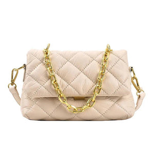 Ladies Soft Leather Style Shoulder Bag