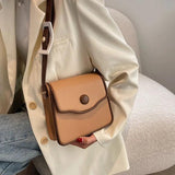 Shoulder Strap Square Bag Messenger Bag Retro One-Shoulder Bag
