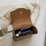 Shoulder Strap Square Bag Messenger Bag Retro One-Shoulder Bag