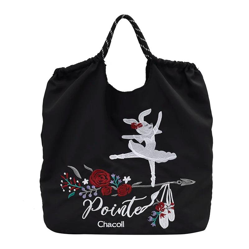 Women Handbag Gymnast Ballet Dancer Totes High-Quality Shopping Bag