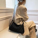 Winter Style Ladies Shoulder Bag Nylon Hand-held Messenger Bag