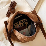 Winter Style Ladies Shoulder Bag Nylon Hand-held Messenger Bag