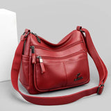Soft Leather Shoulder Bags Women Purses and Handbags High Ladies Crossbody Bag