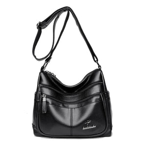 Soft Leather Shoulder Bags Women Purses and Handbags High Ladies Crossbody Bag