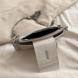 Women's Pu Leather Small Messenger Shoulder Bag