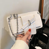 Women's Pu Leather Small Messenger Shoulder Bag