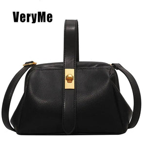 Winter Shell Bag High-Quality PU Leather Women's Handbag