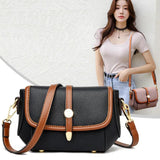 Mini Leather Shoulder Crossbody Bag for Women Small Shell Purse