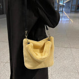 Soft Felt Women's Handbag Large Capacity Shopper Tote