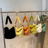 Soft Felt Women's Handbag Large Capacity Shopper Tote