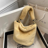 Soft Felt Women's Handbag Large Capacity Shopper Tote