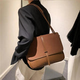 Vintage Nubuck PU Leather Square Messenger Bag Handbags and Purses