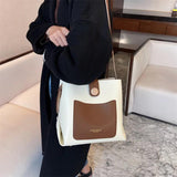 Women Bucket Bag Casual Lady Handbag High Pu Leather Crossbody Bags