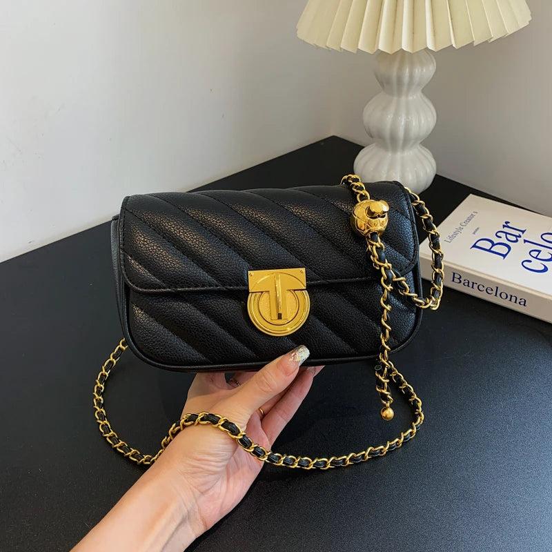 Small Classic Crossbody Bags for Women Handbags Mini Chains Shoulder Bag Purse