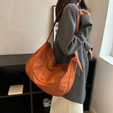 CGCBAG Casual Women Messenger Bag Commuting Large Capacity Shoulder Bag