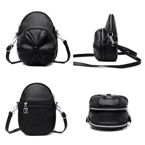 Vintage Shoulder Messenger Bags for Women Soft Leather Ladies Handbags