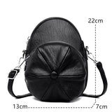 Vintage Shoulder Messenger Bags for Women Soft Leather Ladies Handbags
