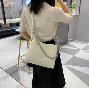 Chain Women Shoulder Bags Large Capacity Ladies Handbags Armpit Bag Totes