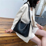 Chain Women Shoulder Bags Large Capacity Ladies Handbags Armpit Bag Totes