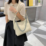 Chain Women Shoulder Bags Large Capacity Ladies Handbags Armpit Bag Totes
