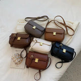 Women's Tofu Bag Soft Leather Shoulder Bag