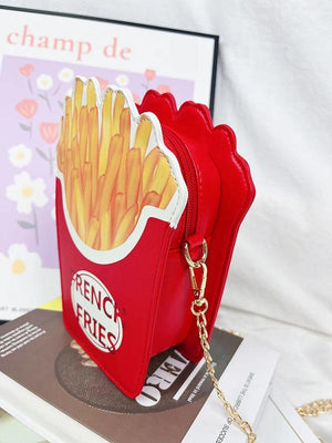 French Fries Box Handbag Fast Food Shoulder Bag