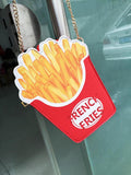 French Fries Box Handbag Fast Food Shoulder Bag