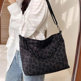 Women's Wide Strap Winter Handbag
