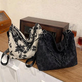 Women's Wide Strap Winter Handbag