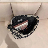 Women's Wide Strap Winter Handbag