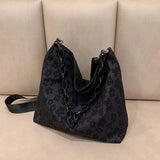 Women's Wide Strap Winter Handbag